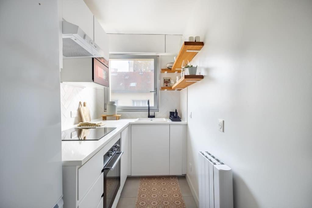 Apartment Gaspar - Joli Nid Douillet Proche De Paris Avec Balcon